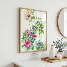 Load image into Gallery viewer, Flowers of Hawai'i, a fine art print on paper
