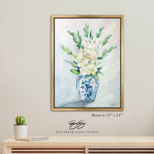 Load image into Gallery viewer, No. 112 Gladiolus canvas wrap, available framed
