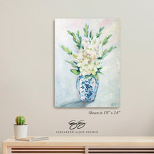 Load image into Gallery viewer, No. 112 Gladiolus canvas wrap, available framed
