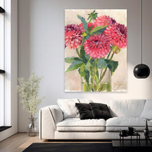 Load image into Gallery viewer, No. 399 Dahlia bouquet 1, a fine art print on paper
