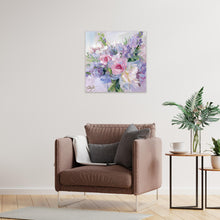 Load image into Gallery viewer, No. 394 Purple bouquet, a fine art print on paper
