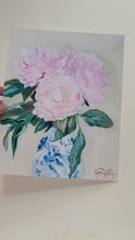 Load and play video in Gallery viewer, Peony - 8 x 10 sample print
