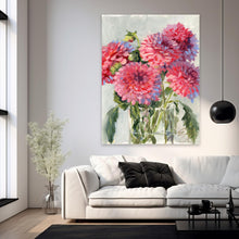 Load image into Gallery viewer, No. 401 Dahlia bouquet 3, a fine art print on paper
