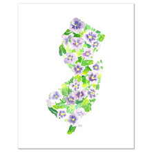 Load image into Gallery viewer, New Jersey Violet fine art print
