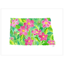 Load image into Gallery viewer, North Dakota Prairie Rose fine art print

