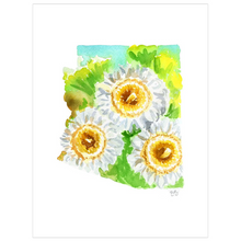 Load image into Gallery viewer, Arizona Saguaro Cactus Blossom fine art print
