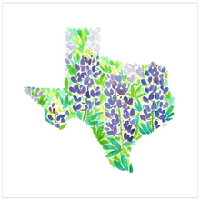 Load image into Gallery viewer, Texas Bluebonnet fine art print
