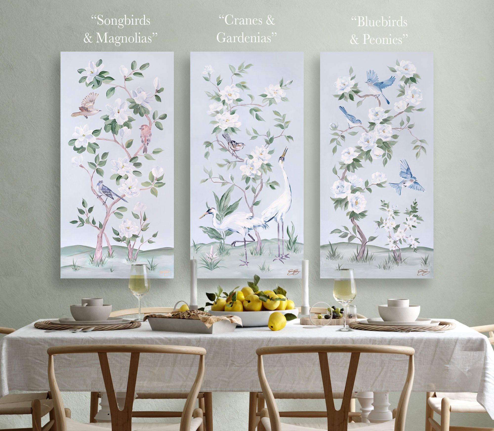 Chinoiserie Prints by Elizabeth Alice Studio