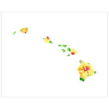 Load image into Gallery viewer, Hawaii Yellow Hibiscus fine art print
