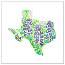 Load image into Gallery viewer, Texas Bluebonnet fine art print
