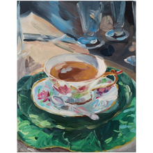 Load image into Gallery viewer, Afternoon Tea, a fine art print on canvas
