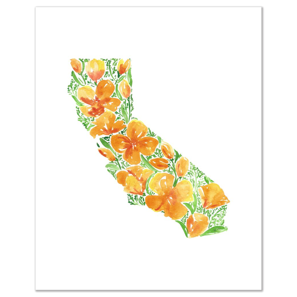 California Poppy fine art print