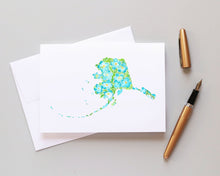 Load image into Gallery viewer, Alaska Forget-Me-Not note card set

