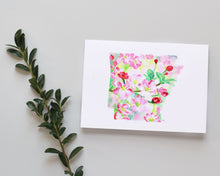 Load image into Gallery viewer, Arkansas Apple Blossom note card set
