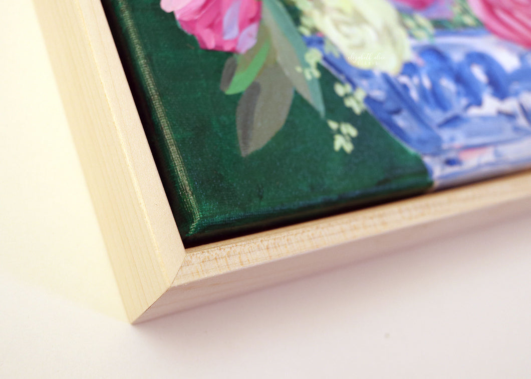 Maple float frame