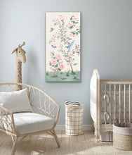Load image into Gallery viewer, April, an ivory chinoiserie canvas wrap
