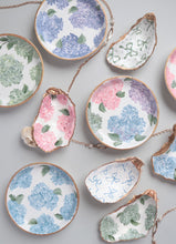 Load image into Gallery viewer, Hand-painted trinket dish: multicolor hydrangea
