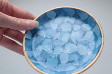Load image into Gallery viewer, Hand-painted trinket dish: Dark blue hydrangea

