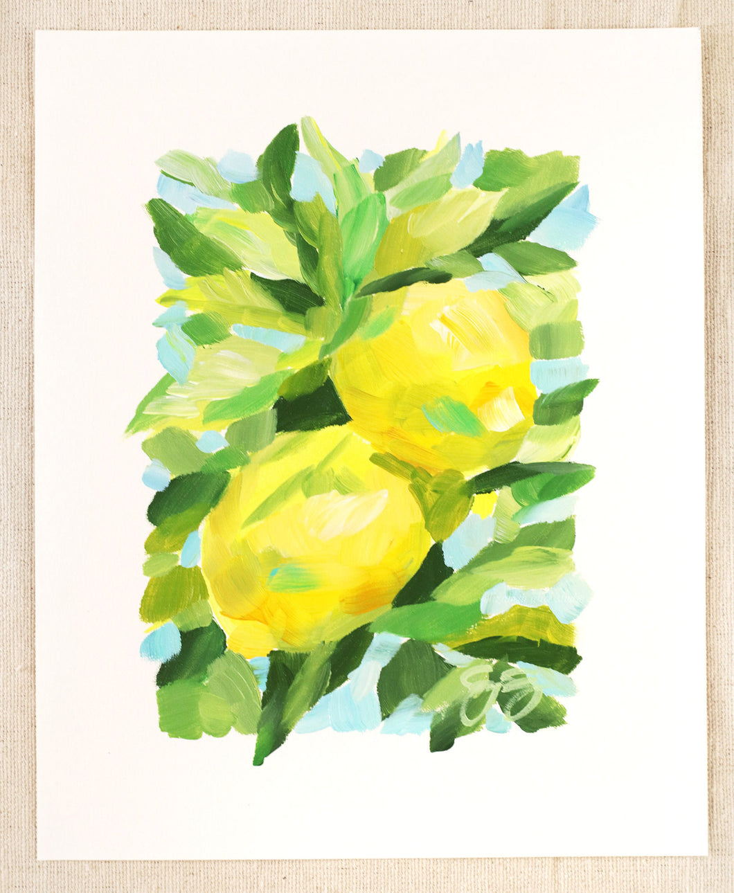 Lemons - 8 x 10