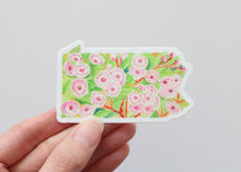 Load image into Gallery viewer, State flower watercolor sticker
