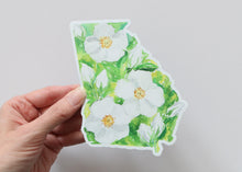 Load image into Gallery viewer, Georgia Cherokee Rose magnet
