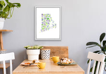 Load image into Gallery viewer, Rhode Island Violet fine art print
