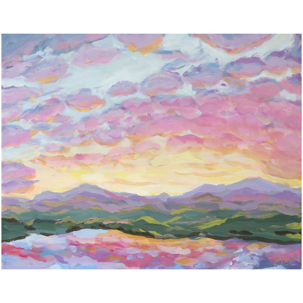 My Strength and My Song, a fine art print on canvas
