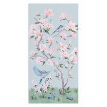 Load image into Gallery viewer, May, a blue chinoiserie canvas wrap
