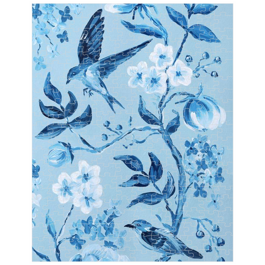 Blue Chinoiserie jigsaw puzzle