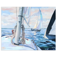 Load image into Gallery viewer, Heeling Breeze, a fine art print on paper
