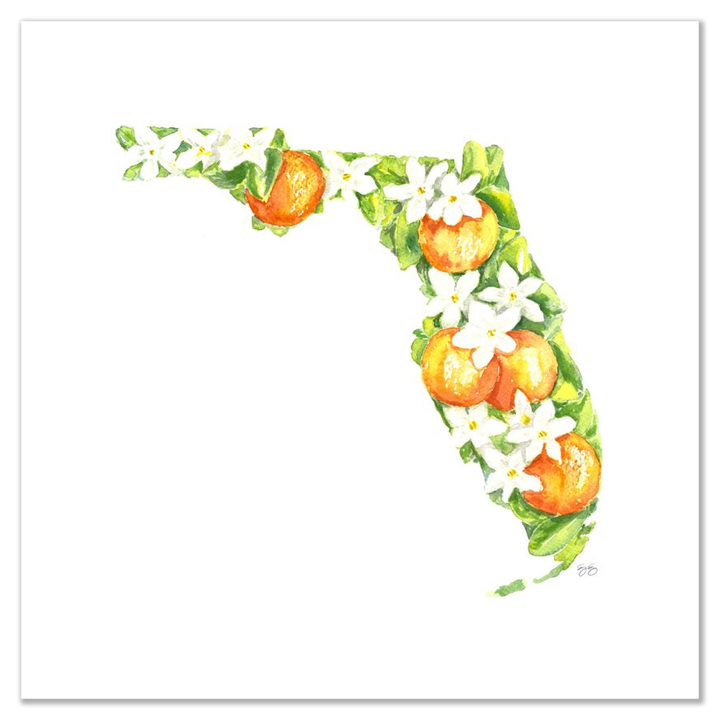 Florida Orange Blossom fine art print