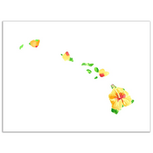 Load image into Gallery viewer, Hawaii Yellow Hibiscus fine art print
