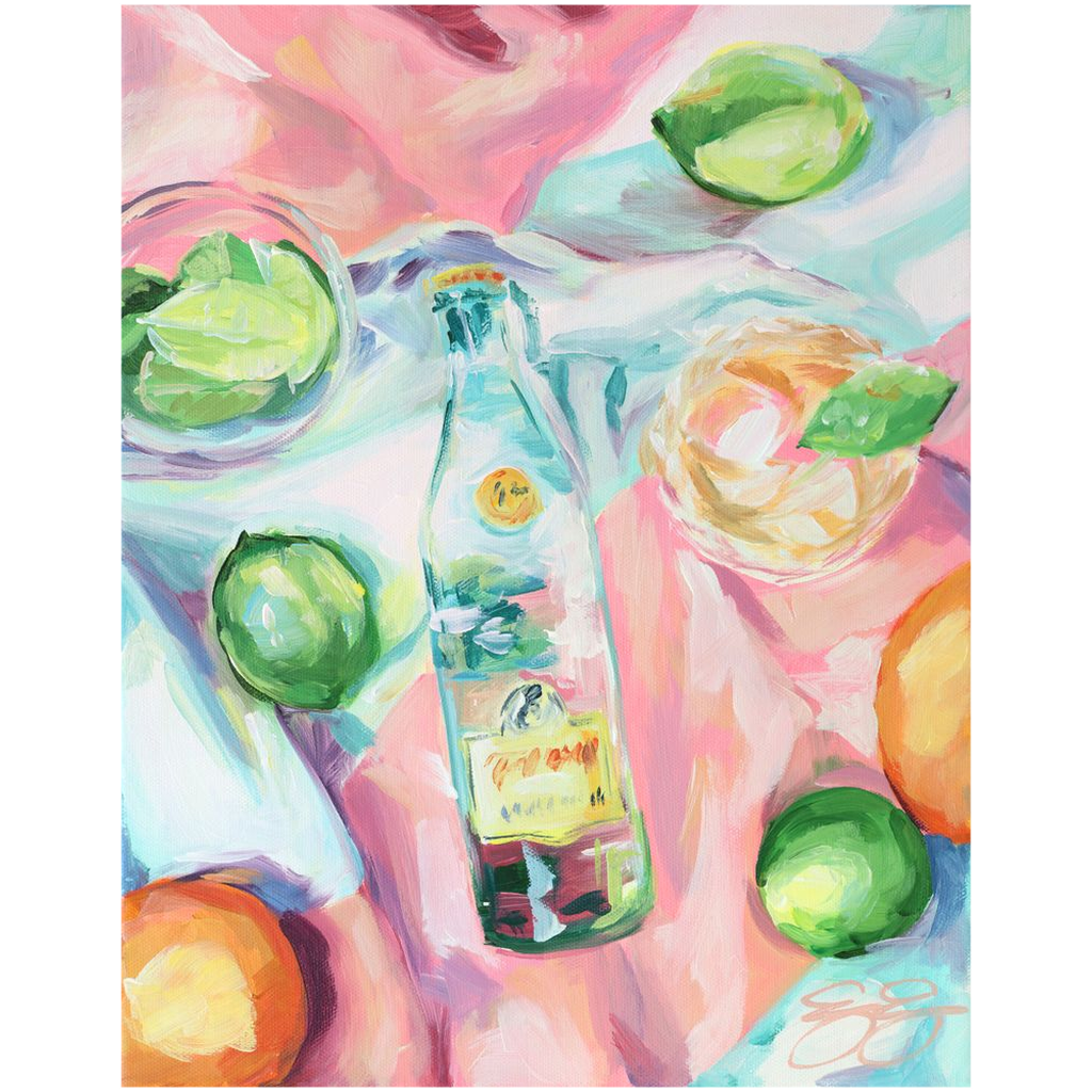 Tangy and Sweet, a fine art print on canvas