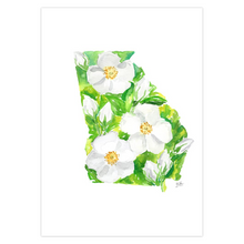 Load image into Gallery viewer, Georgia Cherokee Rose note card set

