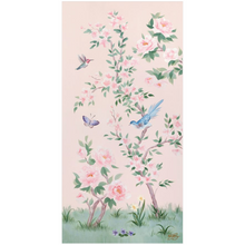 Load image into Gallery viewer, April, a pink chinoiserie fine art print on paper
