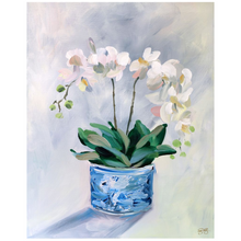 Load image into Gallery viewer, Orchid, a fine art print on canvas
