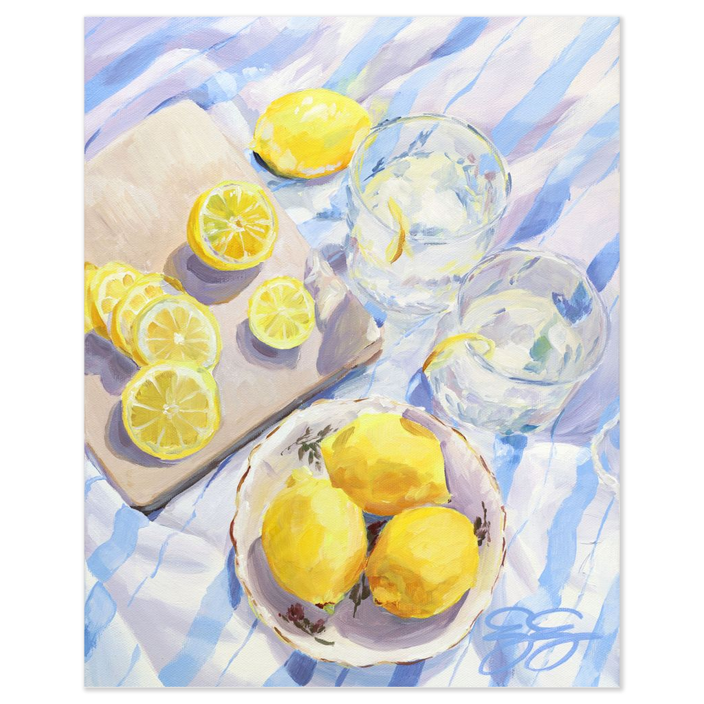 Let's Make Lemonade, a fine art print