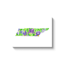 Load image into Gallery viewer, Tennessee Iris canvas wrap

