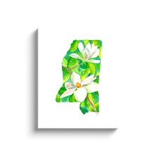 Load image into Gallery viewer, Mississippi Magnolia canvas wrap
