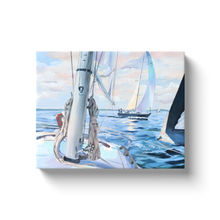 Load image into Gallery viewer, Heeling Breeze, a canvas wrap print
