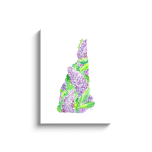 Load image into Gallery viewer, New Hampshire Lilac canvas wrap

