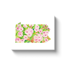 Load image into Gallery viewer, Pennsylvania Mountain Laurel canvas wrap
